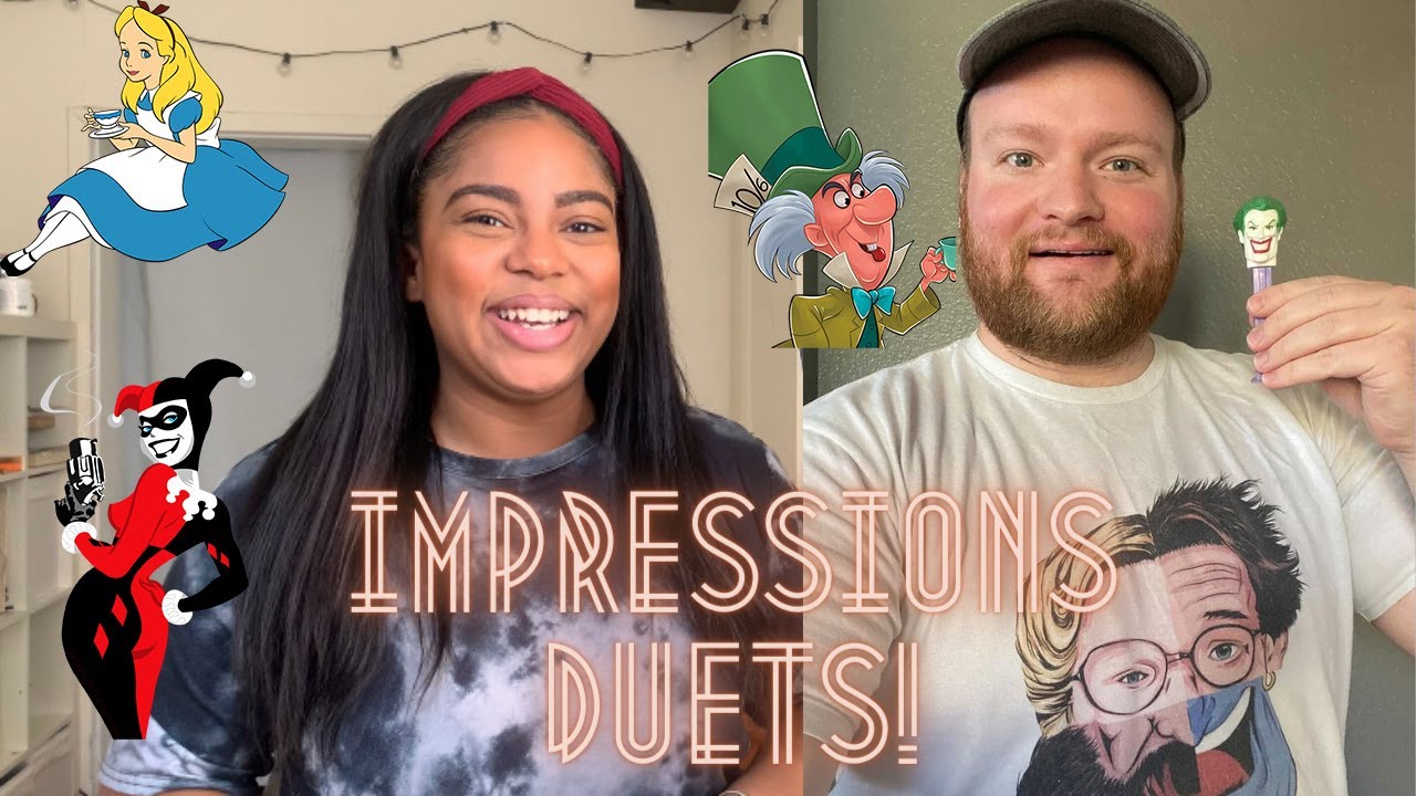 Harley Quinn & Joker/Alice in Wonderland Impressions!! W/Jesse Robinson