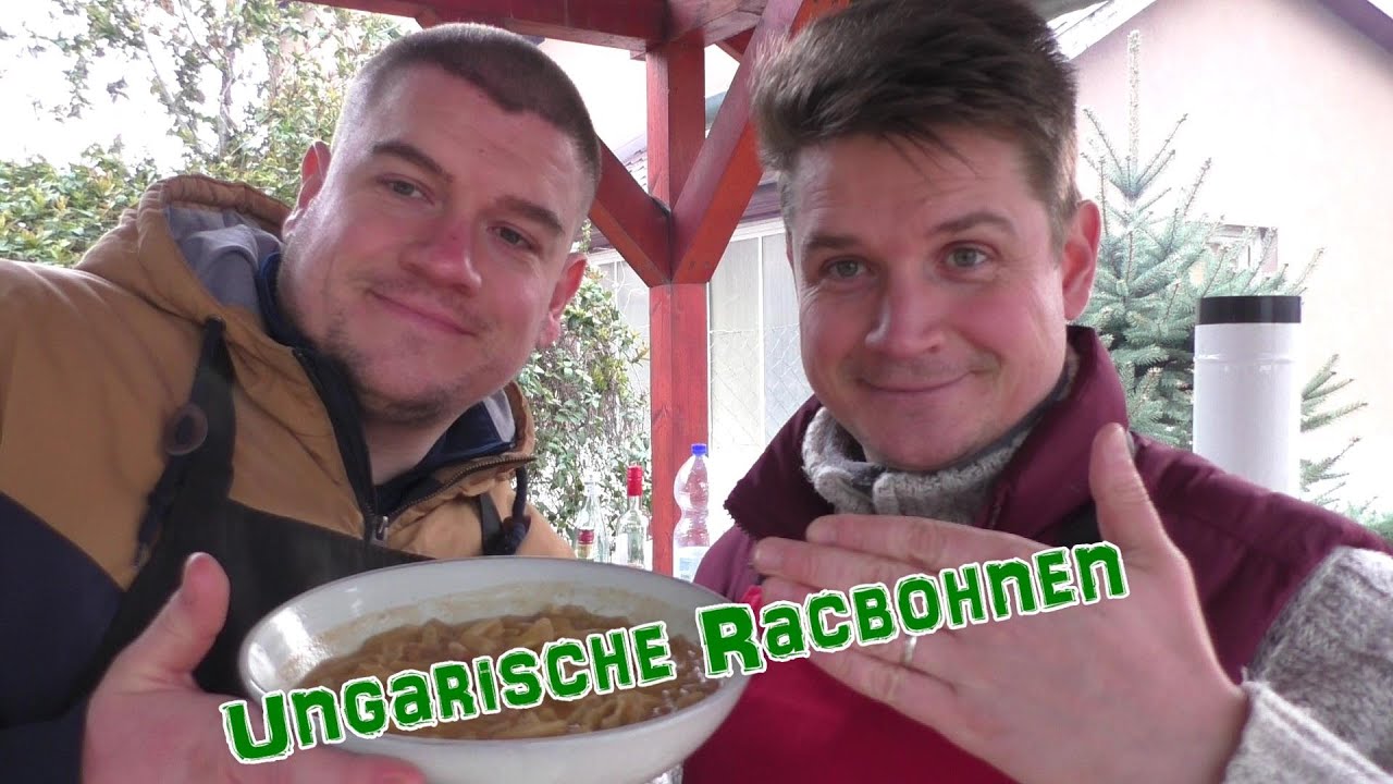 Ungarische Rácbohnen / Bohneneintopf / Bohnensuppe / Rácbab