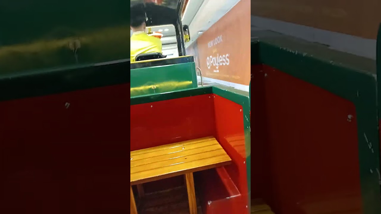 Ride pov: Mall train at SM southmall 