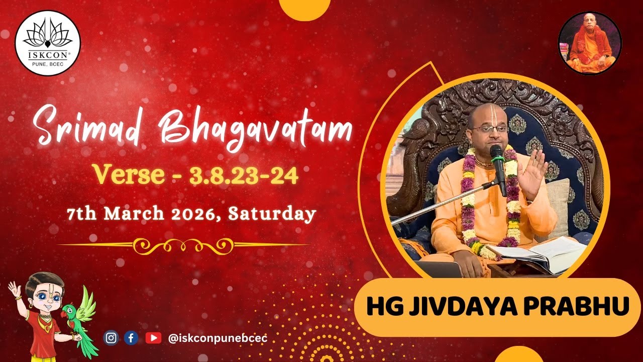 SB 3.8.23-24 | HG Jivdaya Pr