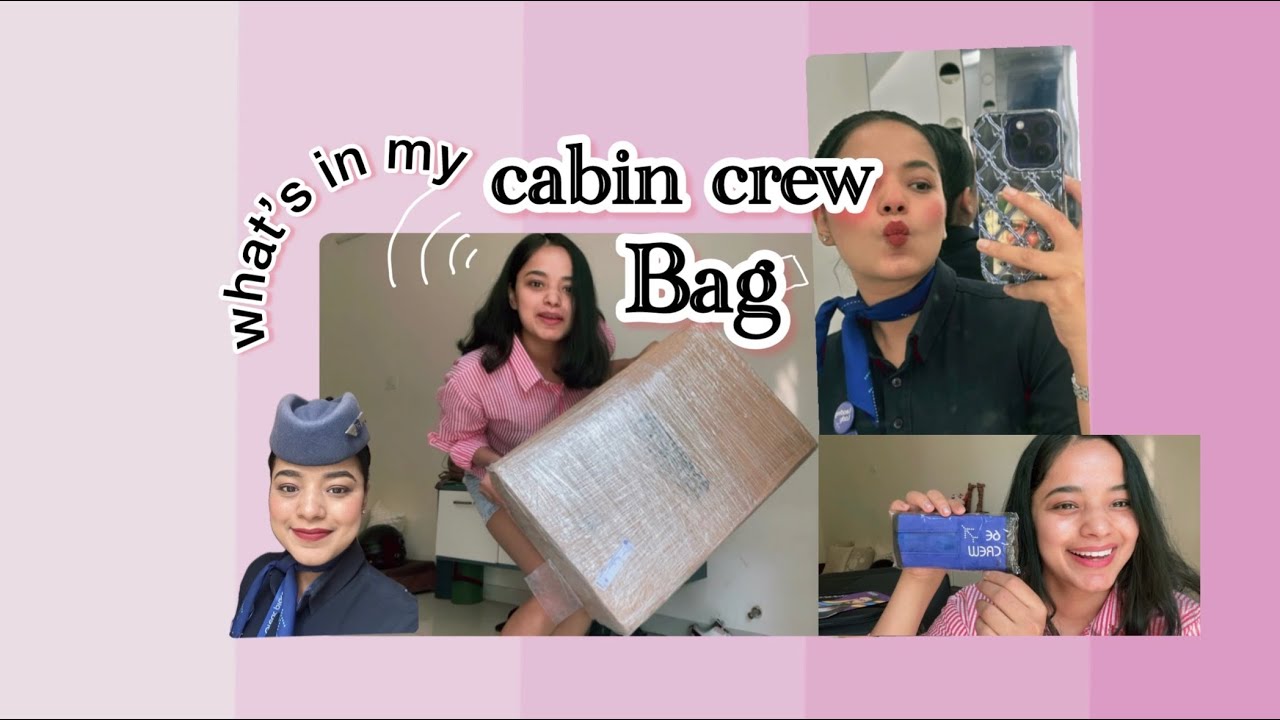 Indigo Cabin crew bag | 🧑🏻&zwj;✈️🧳
