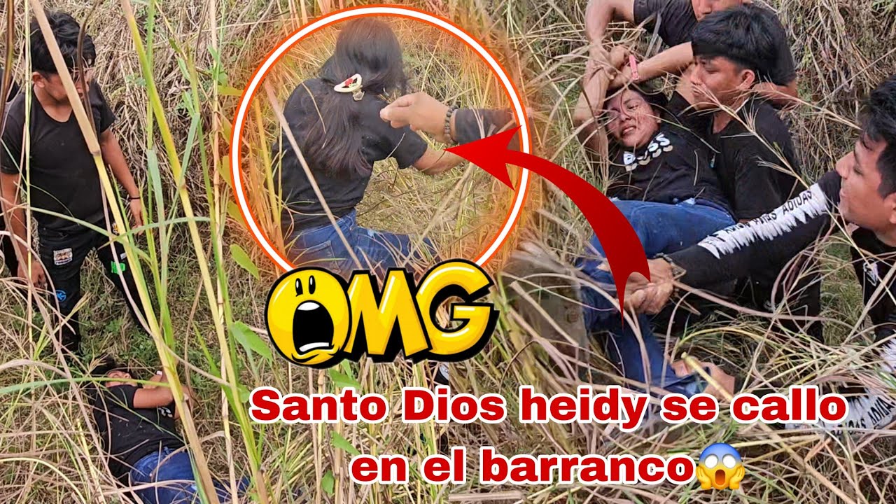😱Santo Dios heidy tuvo una accidente se cayó en un barranco🚨😢