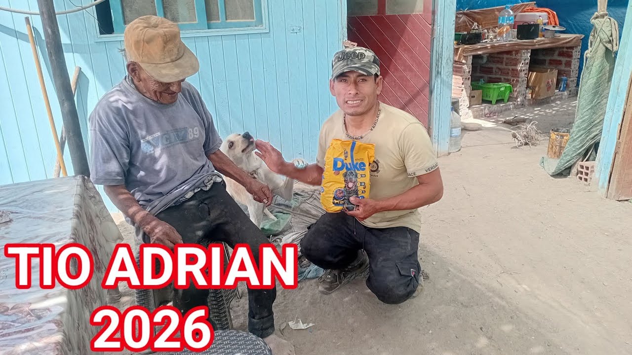 Llevamos viveres para el Hombre del Desierto TIO ADRIAN y sus mascotas🐶🐱