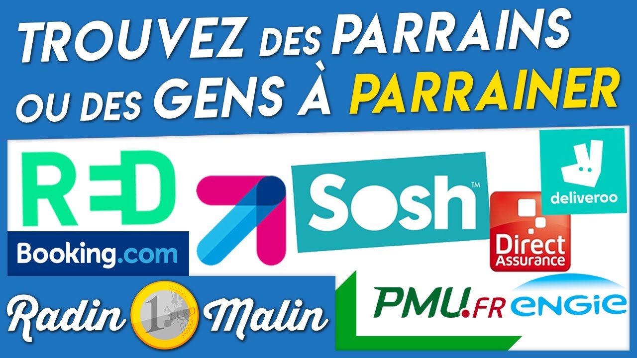 Trouvez des parrains ou des gens &agrave; parrainer PARTOUT ! 💶🧍🤝🧍💶