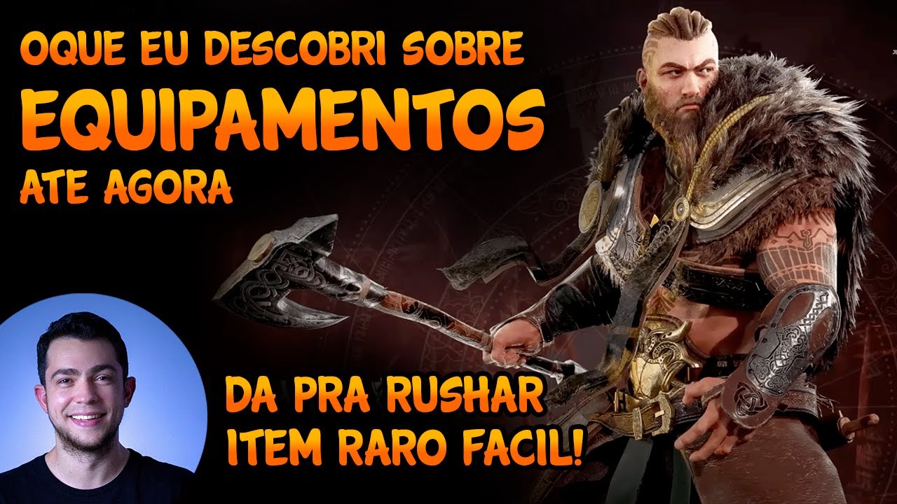 EQUIPAMENTOS: OQUE EU DESCOBRI ATÉ AGORA (DA PRA RUSHAR ITEM RARO FACIL) - MARCO VEIO LEGEND OF YMIR
