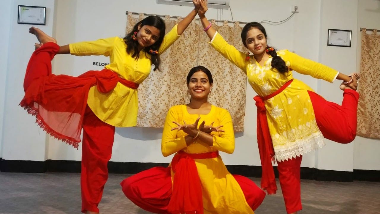 Rangiye Diye Jao| Basanta Utsav Special| Performed by Disha, Anwesha, Chandana.