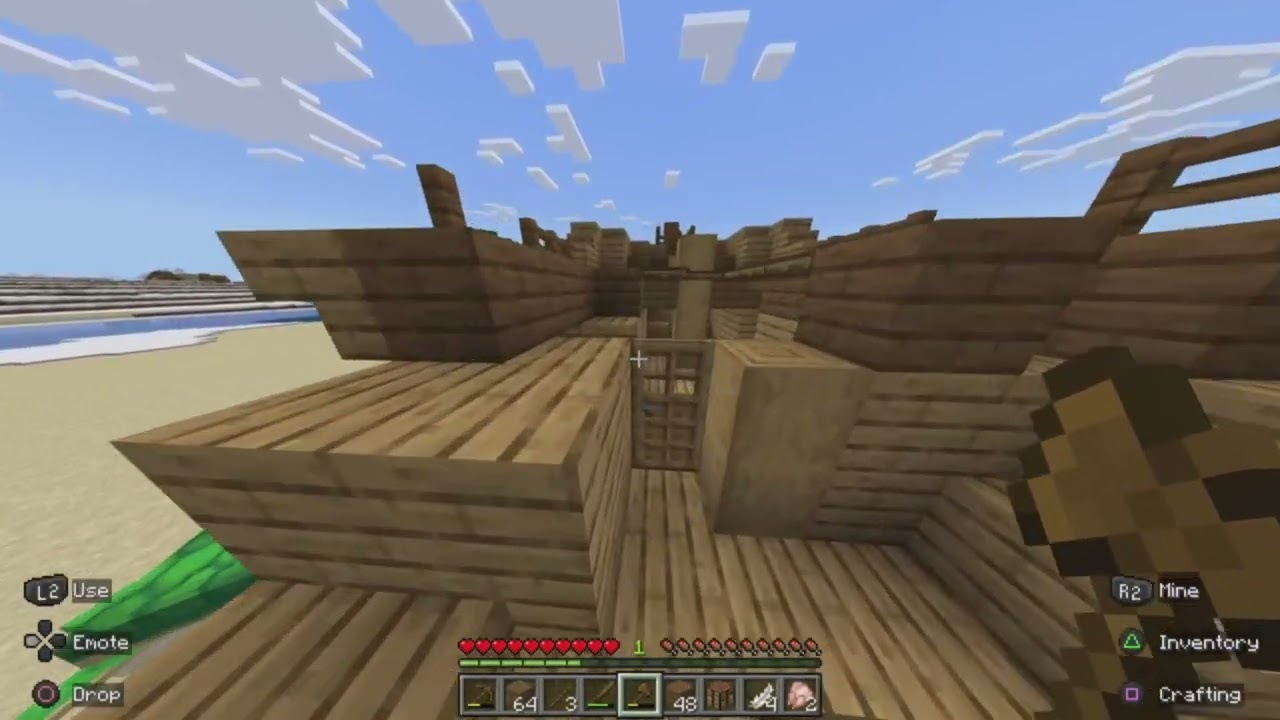 Playing Minecraft part one