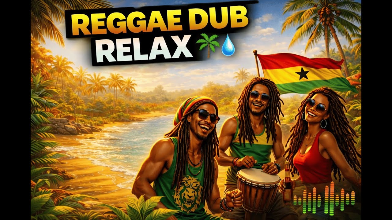 Reggae Dub Relax 🌴 | Chill Island Vibes & Deep Roots Rhythm