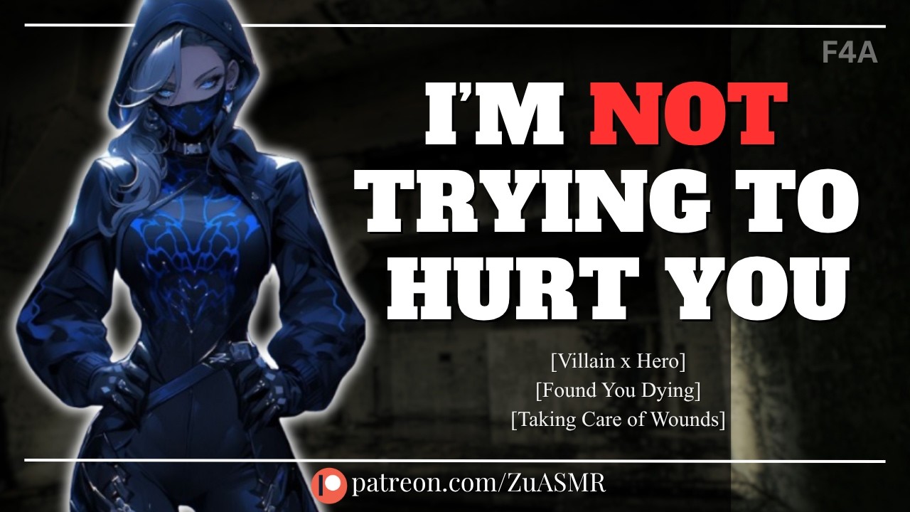 Villain Finds You Dying But Spares Your Life |F4A| Hero x Villain| Wounded| Dying| ASMR Roleplay