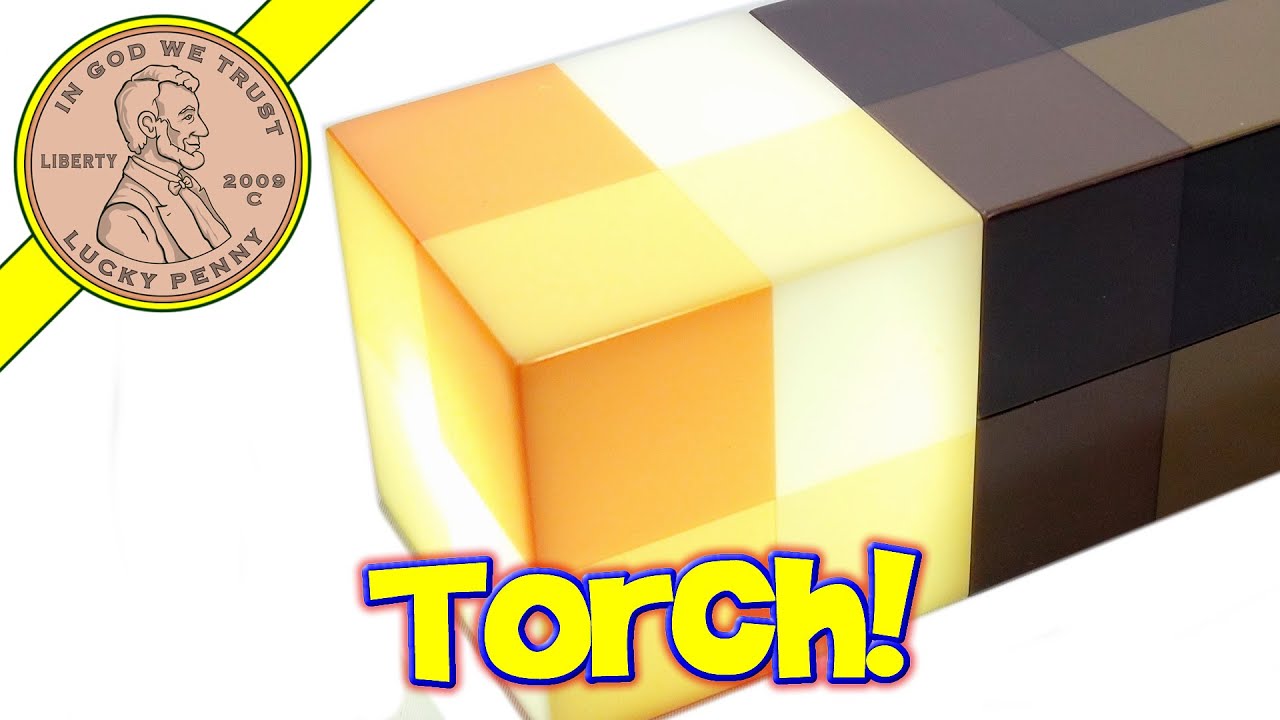 Minecraft Light Up Torch!  #WonderQuest Episode 4