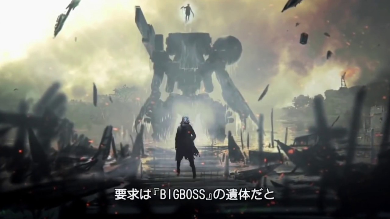 メタルギア  METAL GEAR SOLID Phantom pain クリア後初期作品につながるまでのムービー（予定も含む）　Last Day in Outer Heaven