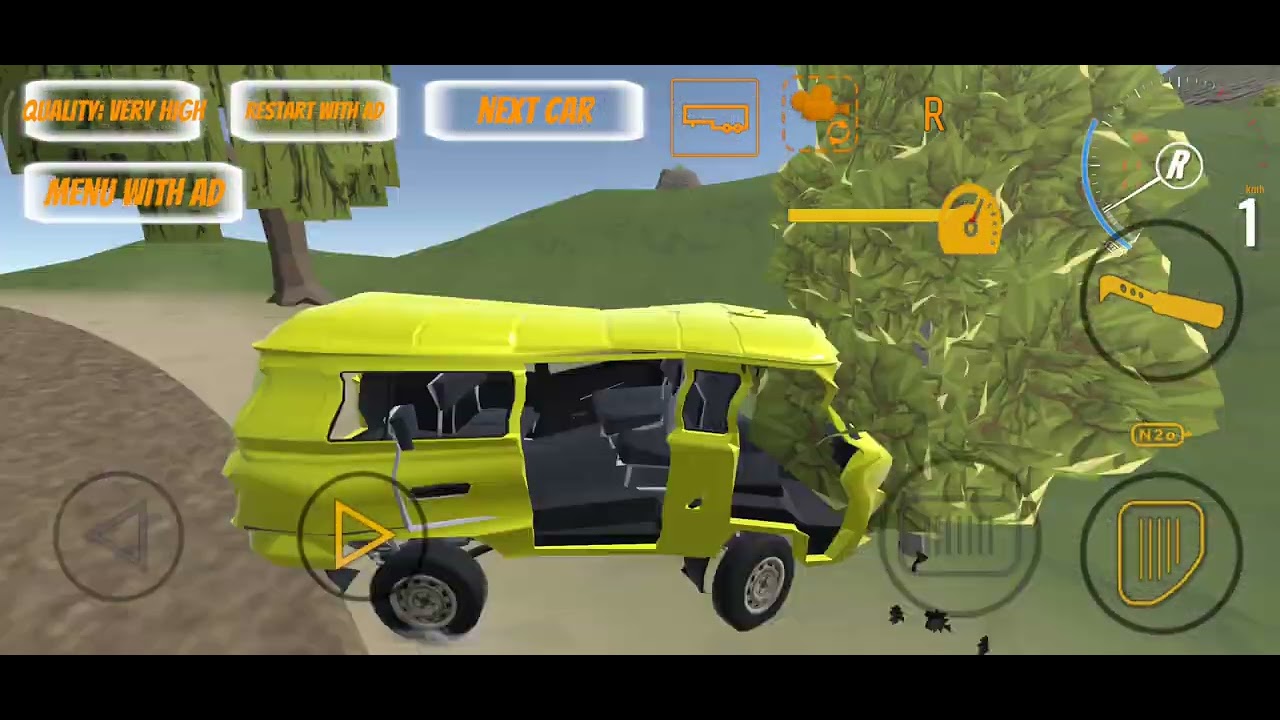 REAL DRIVE 5 SMASH # JUMPING CARS CRASH