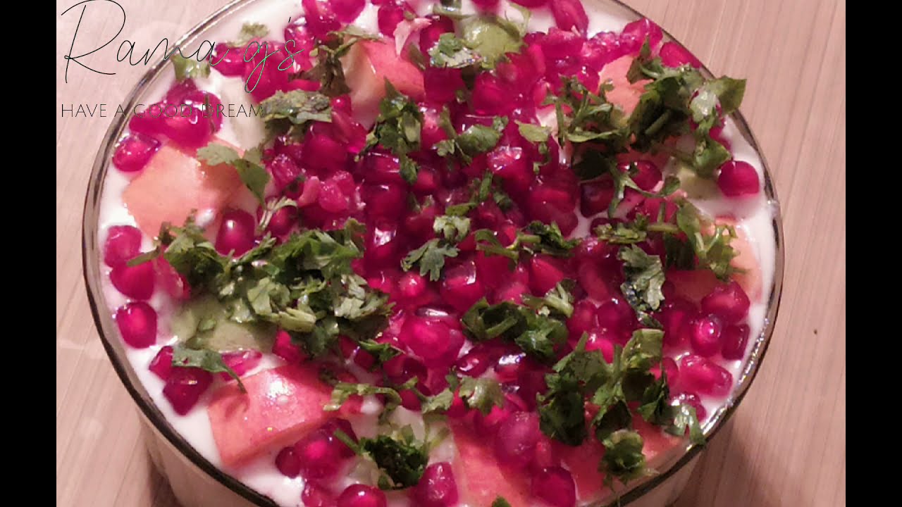 Mixed Fruit Raita|How we serve Fruit Raita @ home|Fruit Raita Recipe|Rama g's Kitchen