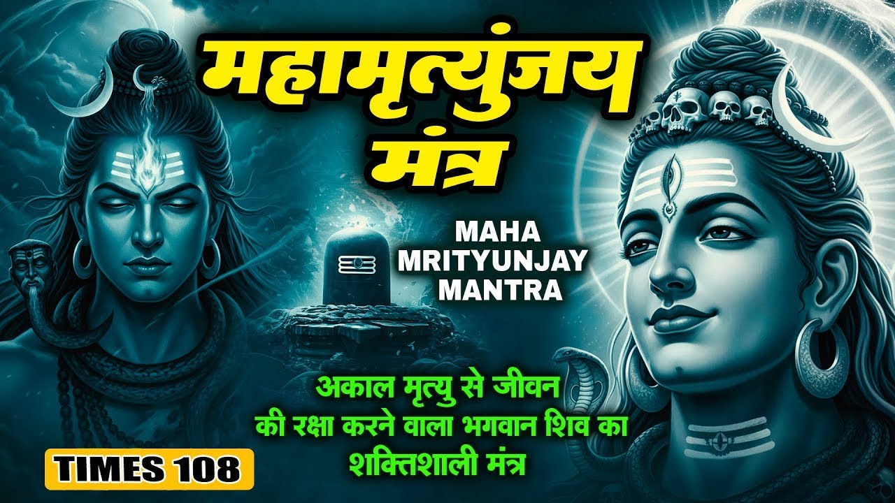 Mahamrityunjay Mantra 108 -इस मंत्र को सुनने से अकाल मृत्यु व गंभीर रोग निकट नहीं आते हैं