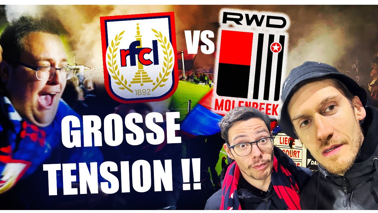 La Rivalité la Plus Bouillante de la D1B ? RFC Liège vs RWD Molenbeek | Vlog 115