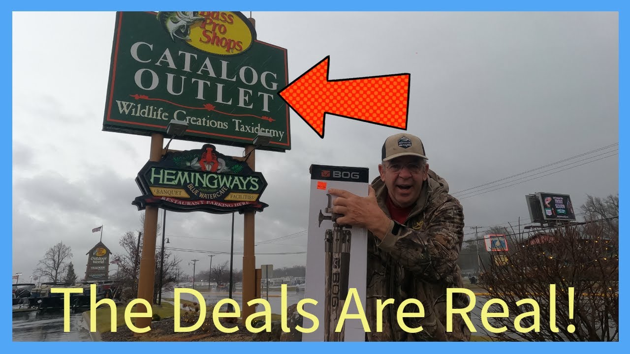 Bass Pro Shops Catalog Outlet Store... WOW!