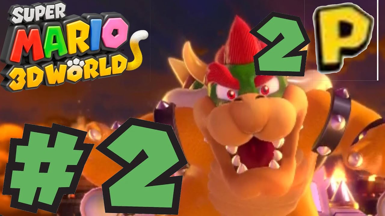 Primera batalla contra bowser | Super Mario 3D World Multiplayer #2 | MrAraya