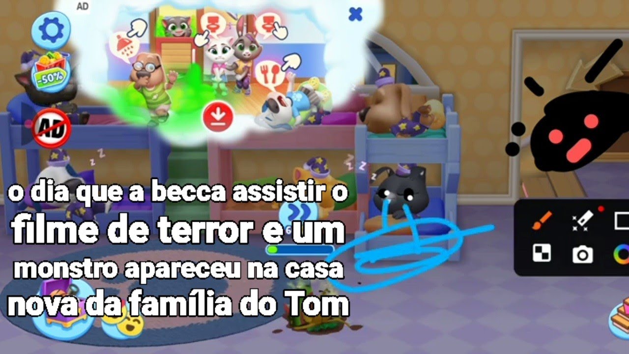 O DIA QUE A FAMÍLIA DO TOM SE MUDARAM PARA UMA CASA NOVA 😍😀☺️