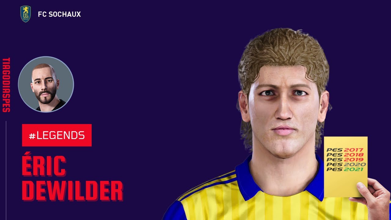 Éric Dewilder @TiagoDiasPES (FC Sochaux, RC Lens) Face + Stats | PES 2021 | 2021/09 Donation