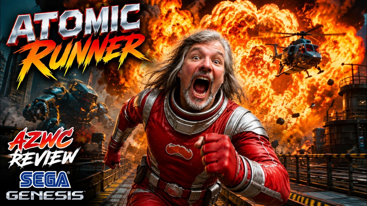 Atomic Runner AZWC Review for the Sega Genesis