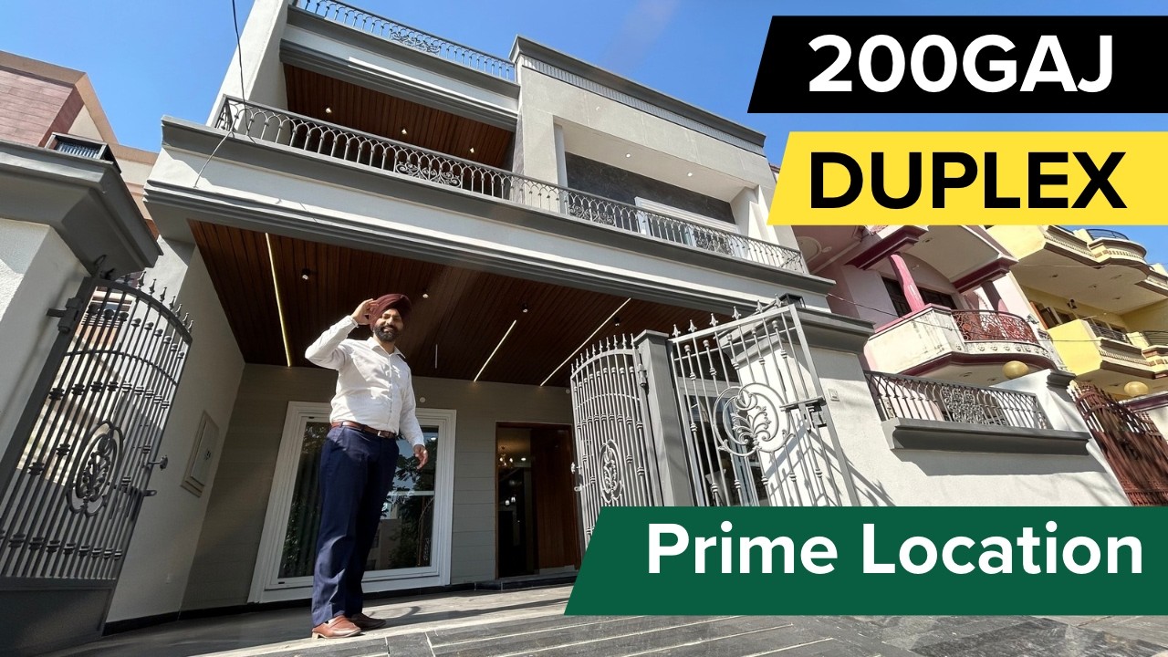 200 Gaj Luxury 5 Bedroom Duplex near Chandigarh | Sector- 125, Mohali !