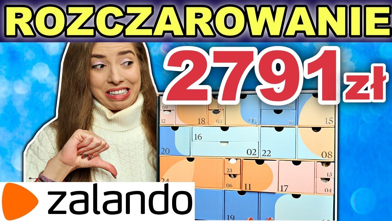 WIELKIE ROZCZAROWANIE Kalendarz Adwentowy Zalando Beauty 2023