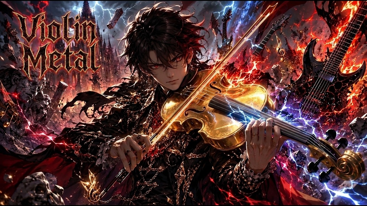 🎻 Best Vivaldi x Heavy Metal ⚡ Epic Violin Metal Symphony