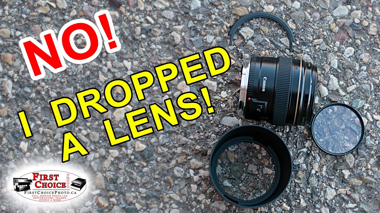 SMASHED A LENS -  Dropped My Lens and It Broke 😱 | Coping Strategies and What to Do Next!