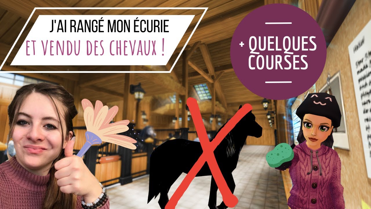 J'ai trié mon écurie et vendu des chevaux - Star Stable Online