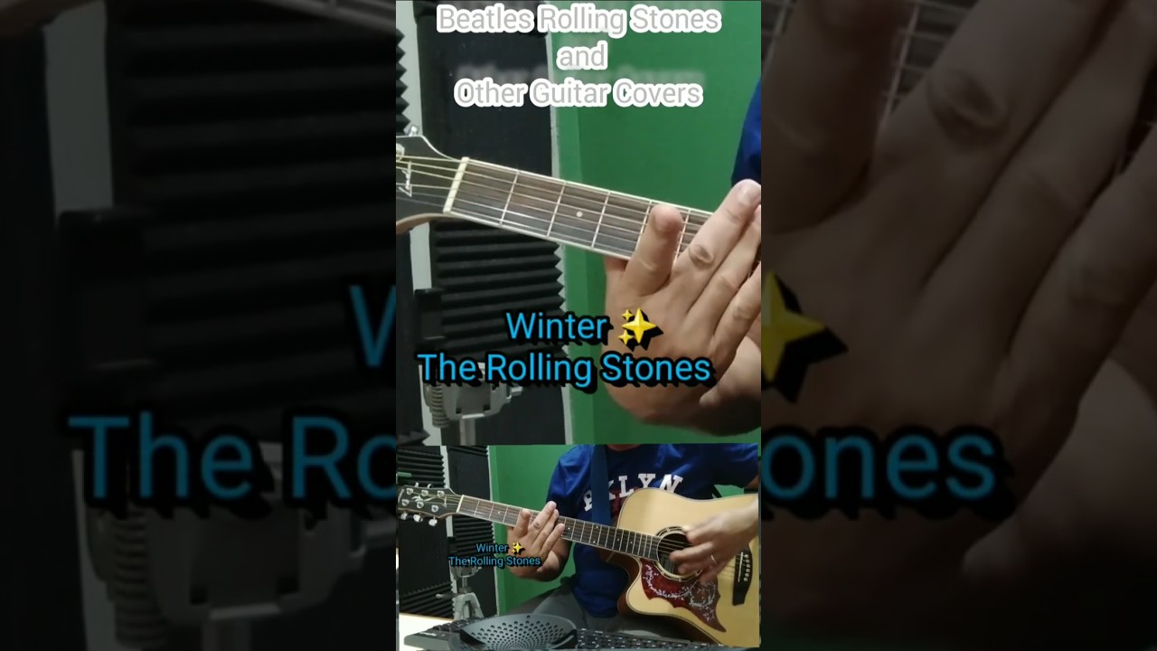 ЗИМА - The Rolling Stones (открытая тональность A) В сопровождении: (Стринберг - электроакустичес...