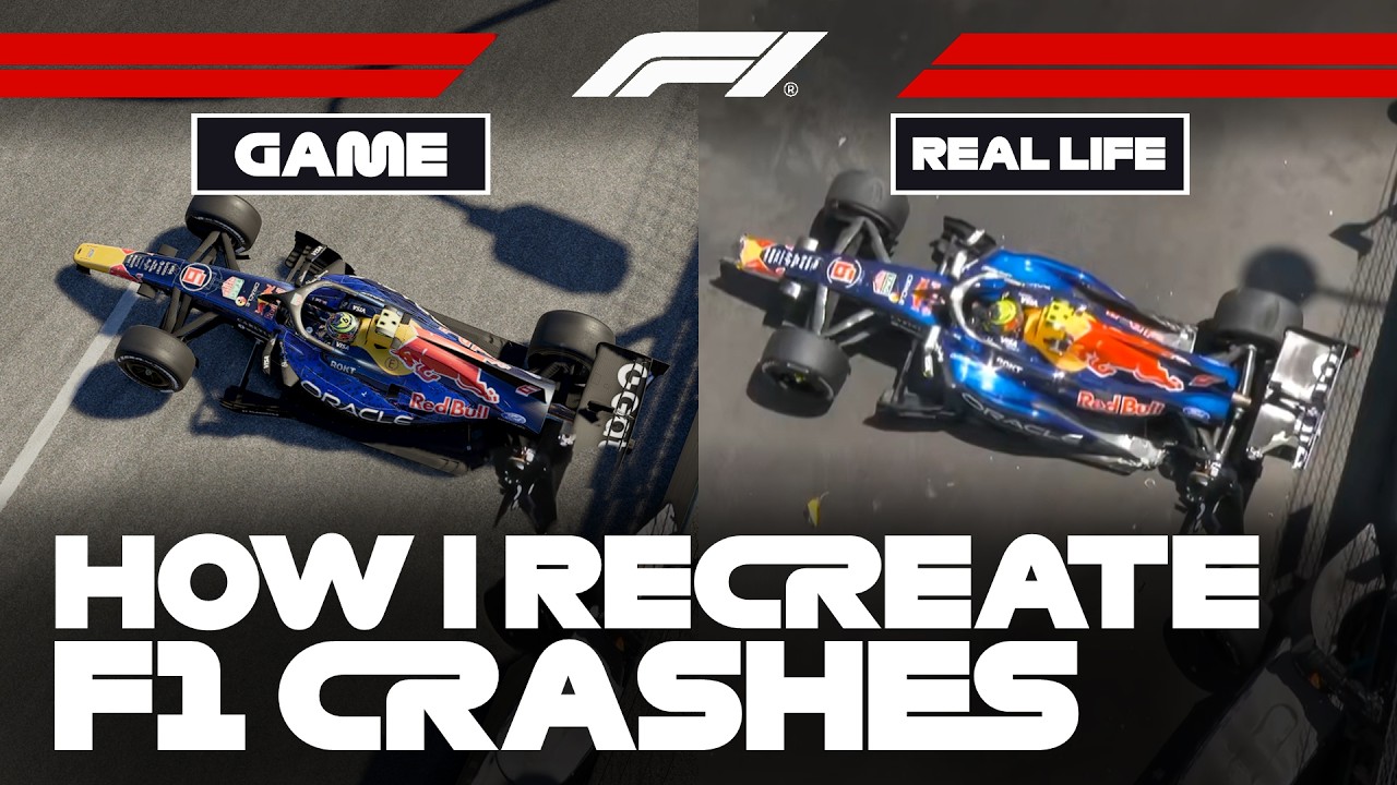 How I Recreate F1 Crashes in the F1 Game