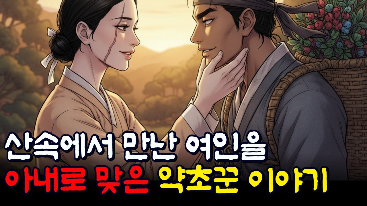 밤마다 산에 오르는 아내 때문에 고초를 겪는 약초꾼  #옛날이야 #조선야담