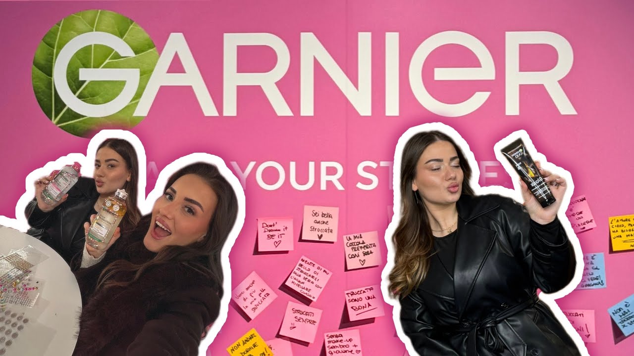 VLOG di una giornata all'evento di GARNIER (con Arsola)