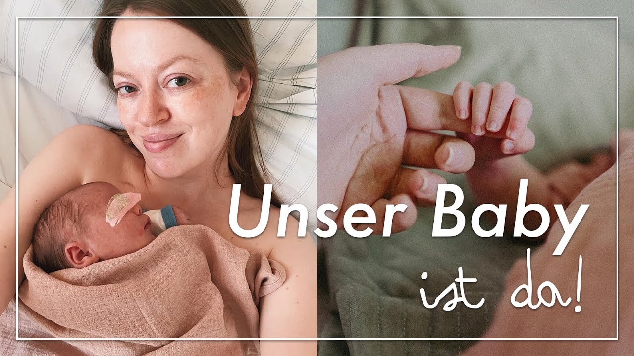 UNSER BABY IST DA 👶 Mini-Geburtsbericht, Bauchgeburt & Babyname