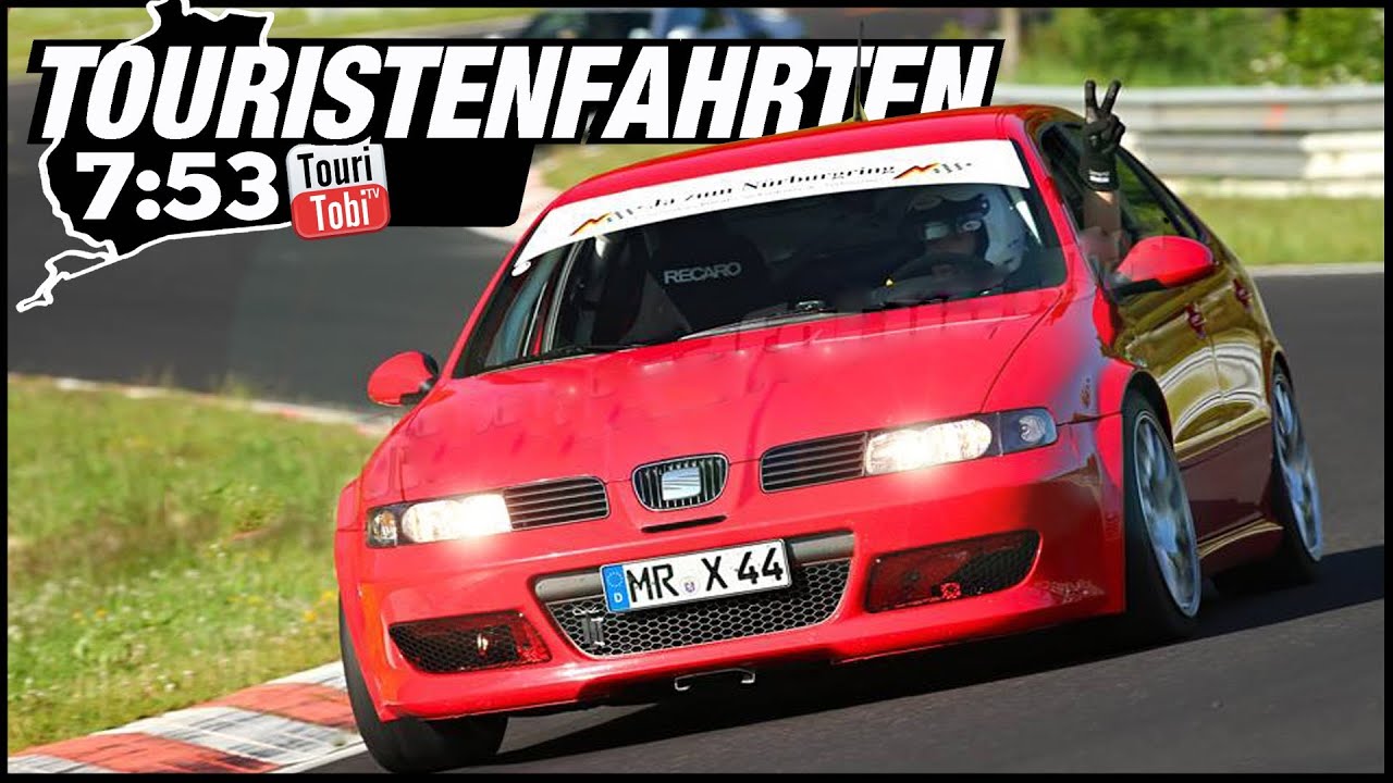 Nordschleife Onboard SEAT Leon Cupra R 7:53min with traffic [DSK]