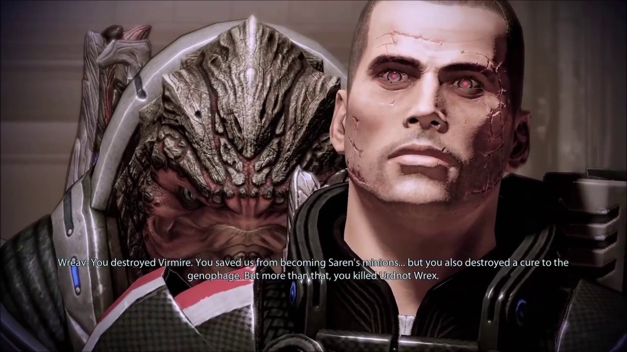 Mass Effect 2 Urdnot Wreav (including the various scenarios) 1080p