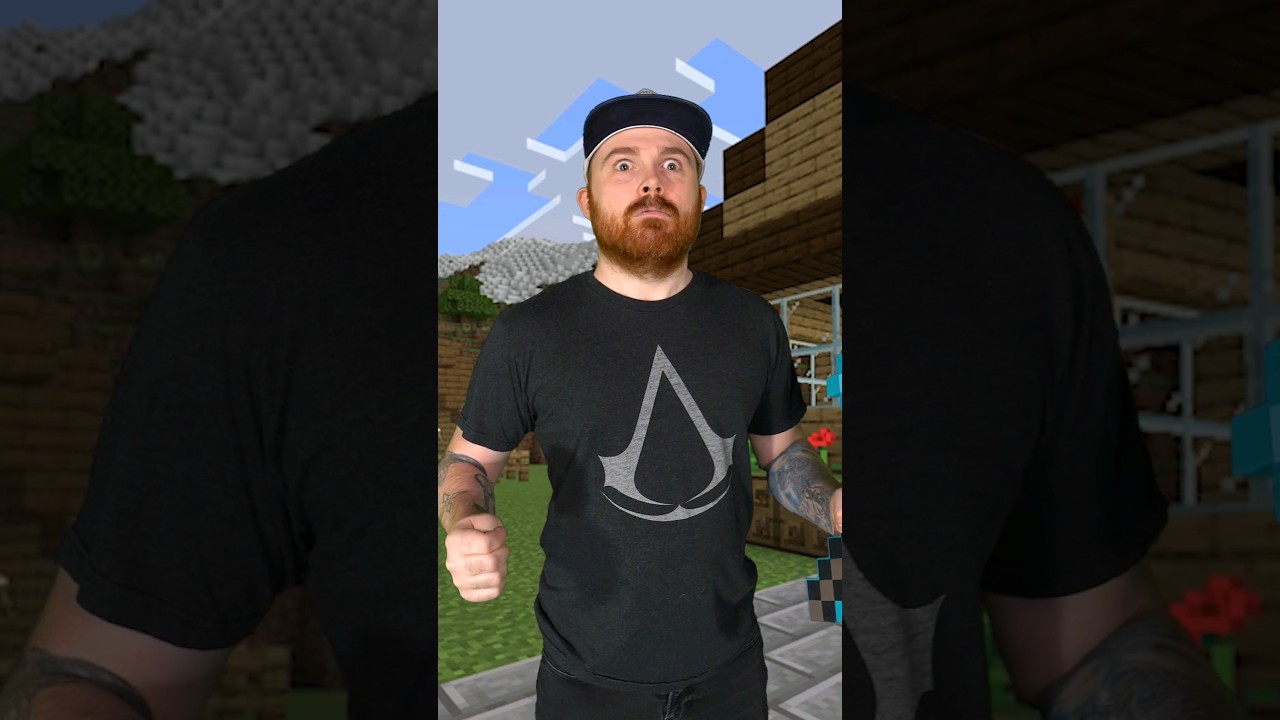 Когда у тебя есть волк в Minecraft