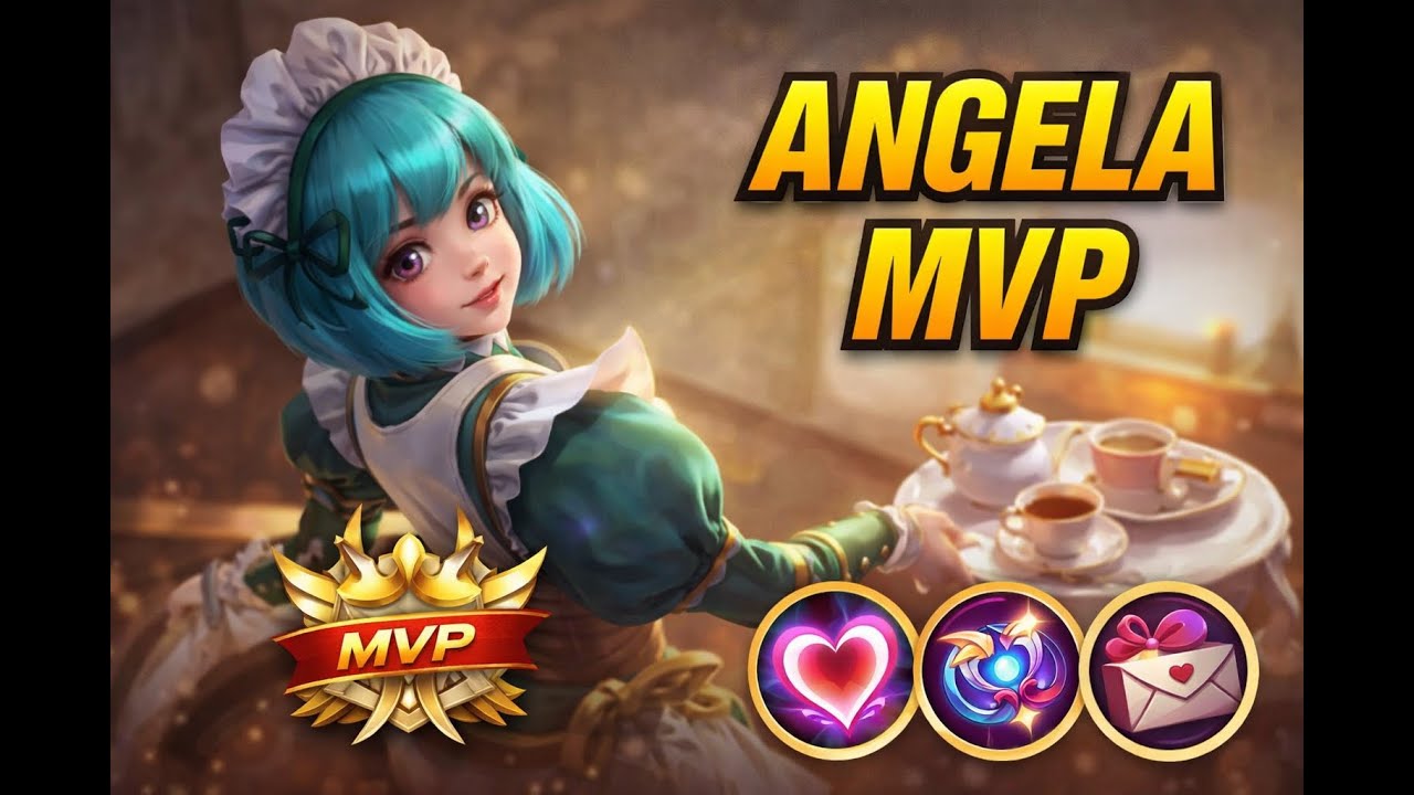 Angela Build 100% Deadly!! - Build Top 1 Global Angela ~ MLBB