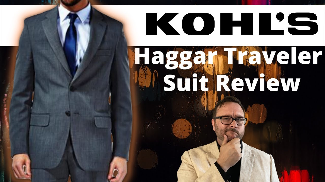Обзор доступного костюма | Костюм Kohls JM Haggar Travel Premium Classic Fit Performance