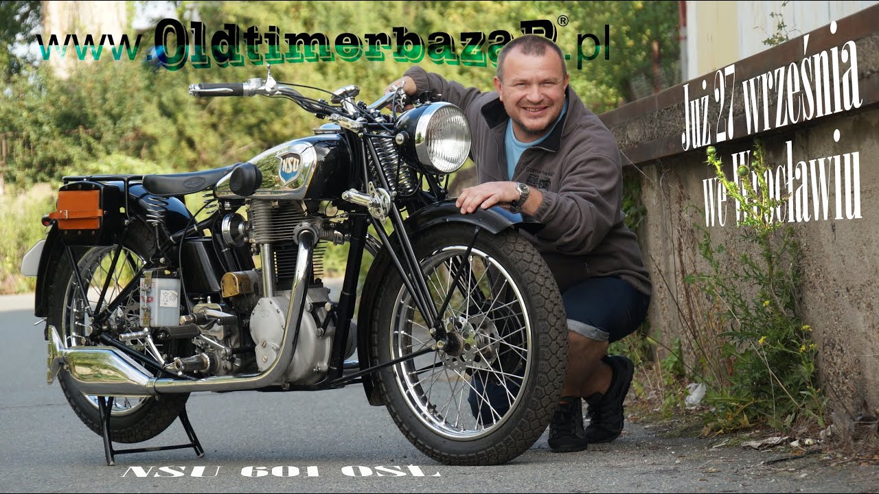 OldtimerbazaR ~ NSU 601 OSL - opowiada Piotr Kawałek
