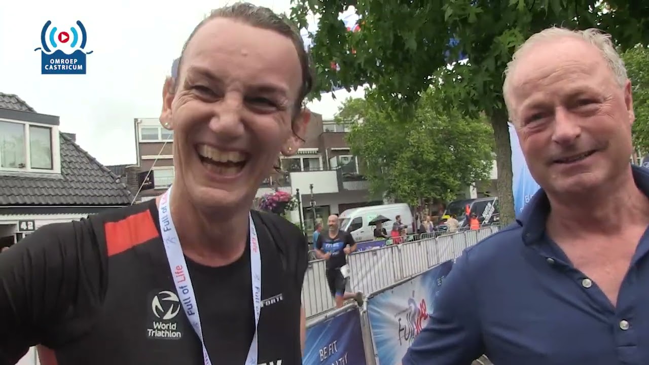 Water, zadel en hardloopschoenen: Triatlon kleurt Castricum sportief