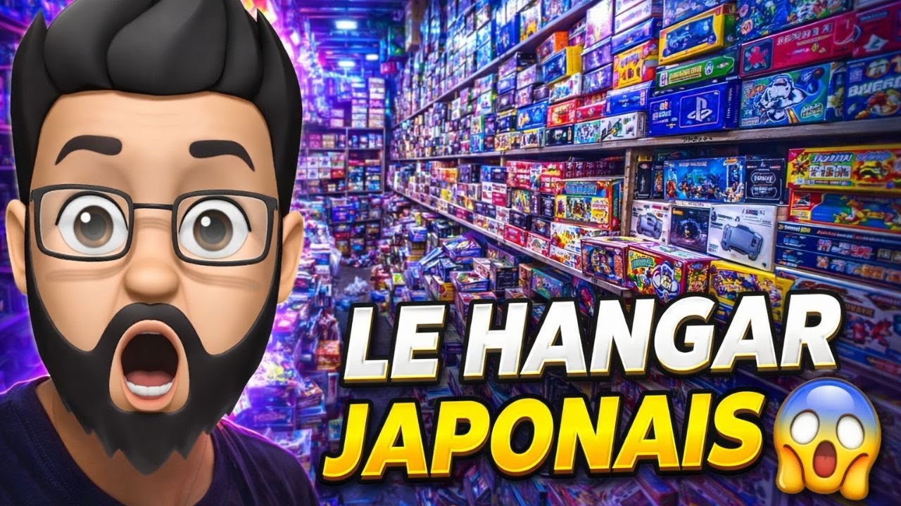 J’ai trouvé un HANGAR rempli de jeux vidéo japonais 🤯 (lieu secret à Bangkok)