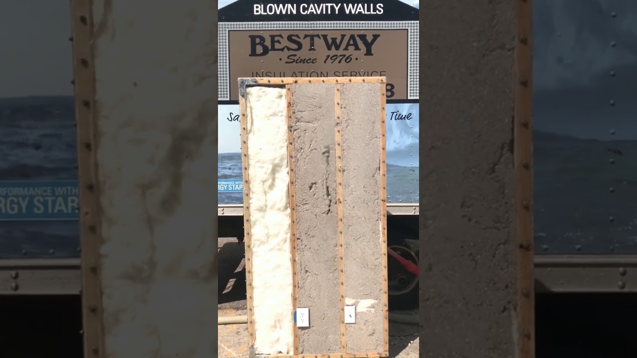 Bestway Insulation's cellulose tubefill dense pack wall insulation.