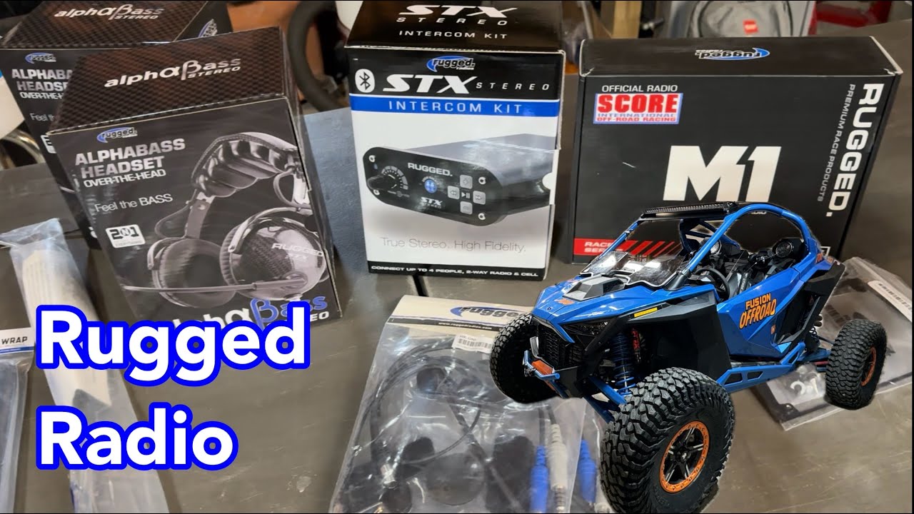 Настройка прочной радиостанции RZR Pro R: простая установка