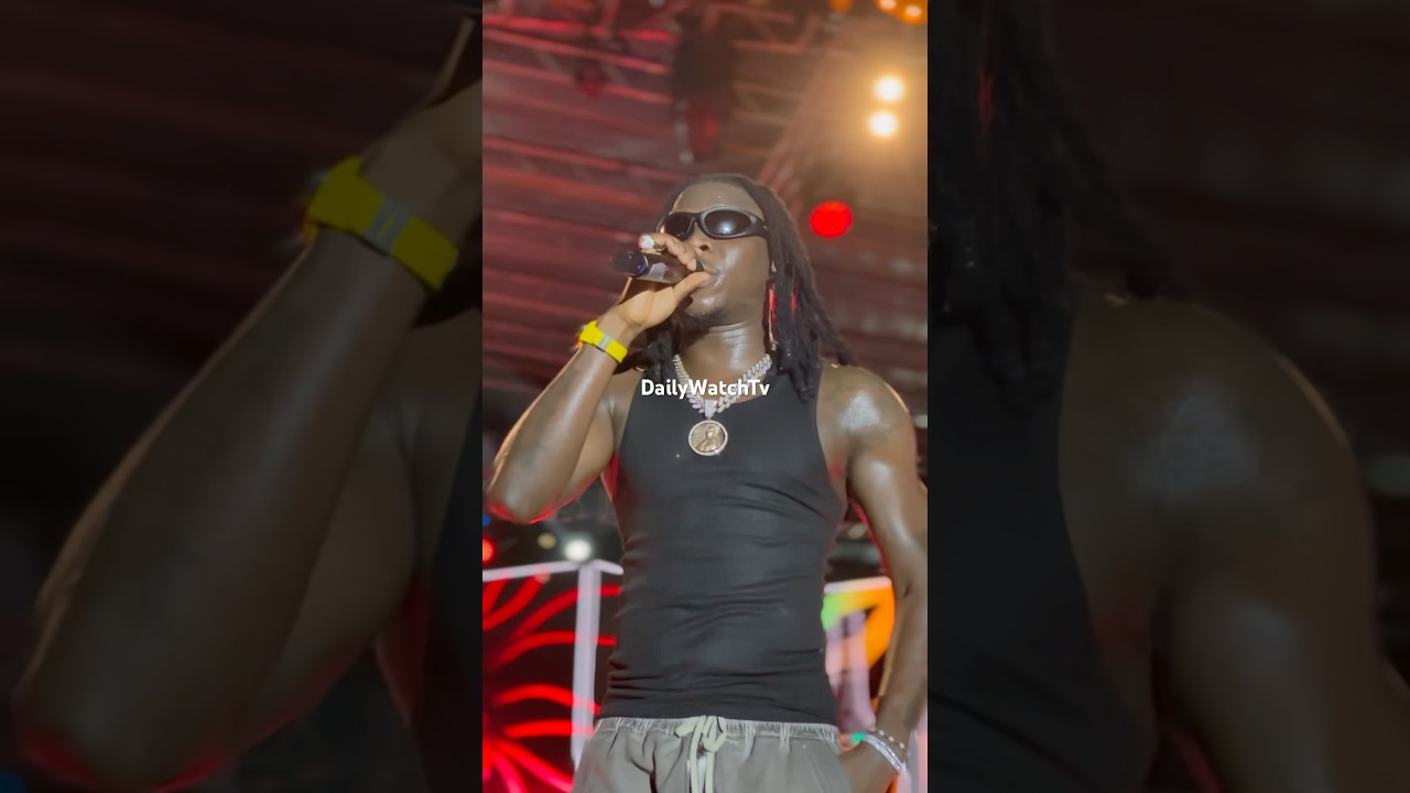 Stonebwoy Swag Performance on Stage #shorts