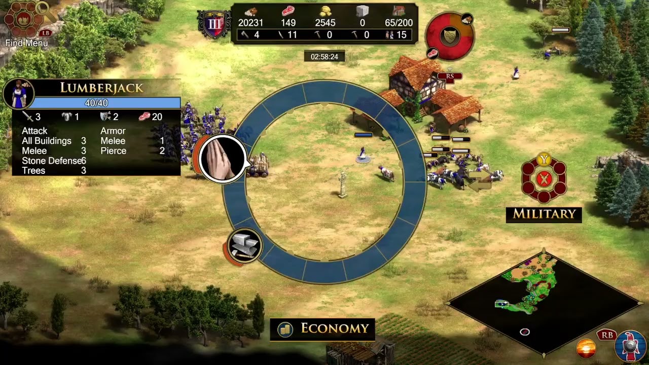 AoE2 Victor's and vanquished Gaiseric gameplay casual. slowly but steadily