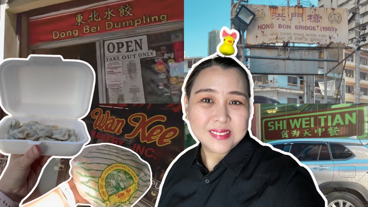 Binondo Food Tour | Dong Bei Dumplings | Shi Wei Tian | Can't Buy Me Love Taping Locations
