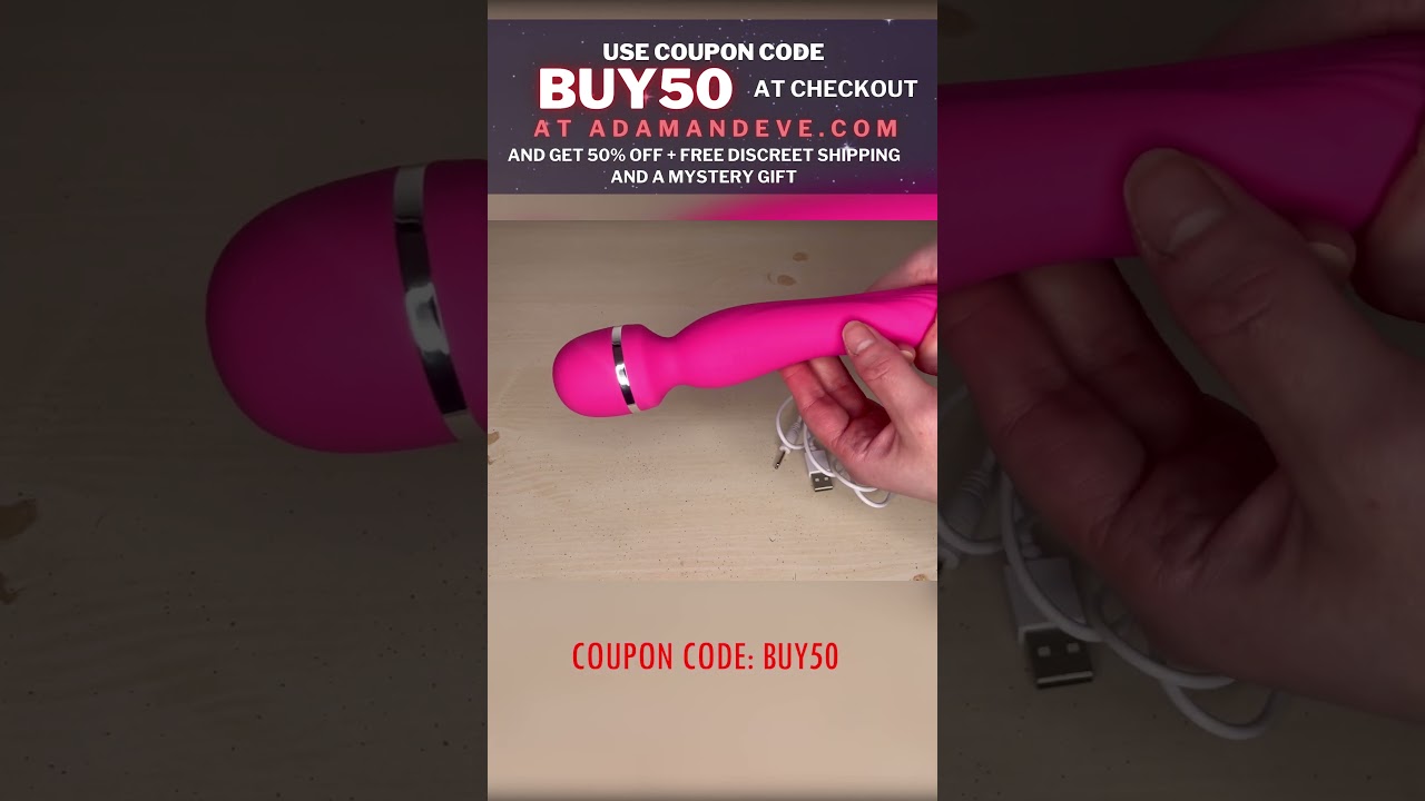 Feel the Power Instantly – Christmas Sale on Adam & Eve Intimate Curves Wand!