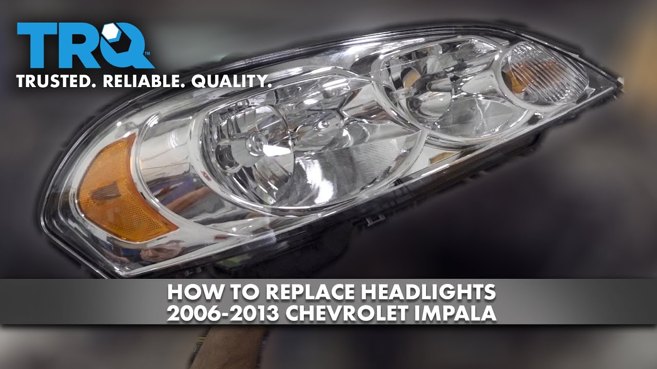 How to Replace Headlights 2006-2013 Chevrolet Impala
