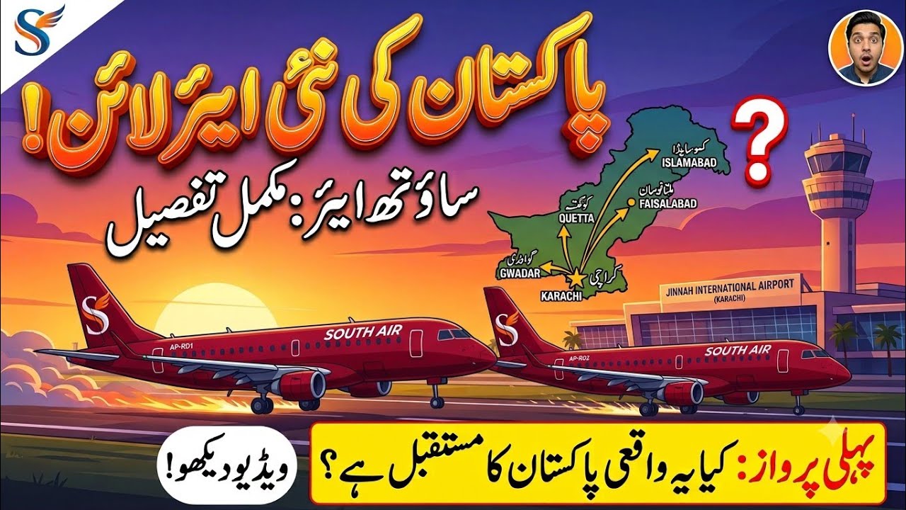 Pakistan's New Airline / South Airlines 